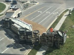 dump truck accident