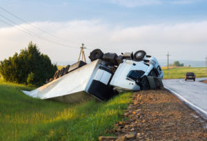 truck rollover