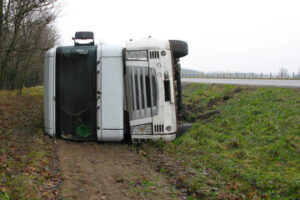 rollover truck accident