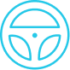 steering wheel icon