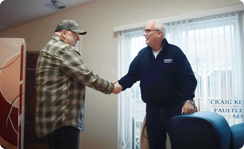 david craig and client