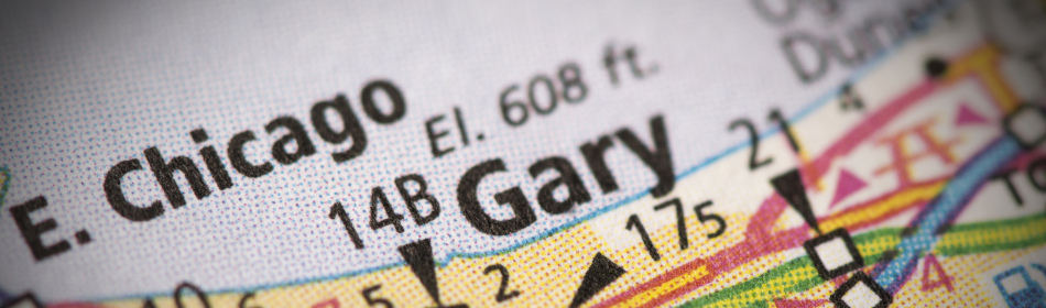 Gary, North Carolina on a map