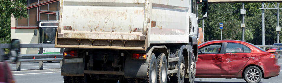 Grain truck accident