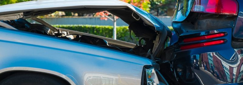 rear end crash in Indianapolis, IN