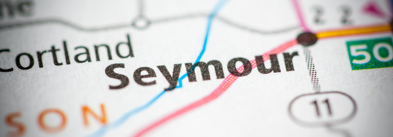 Seymour, Indiana on a map