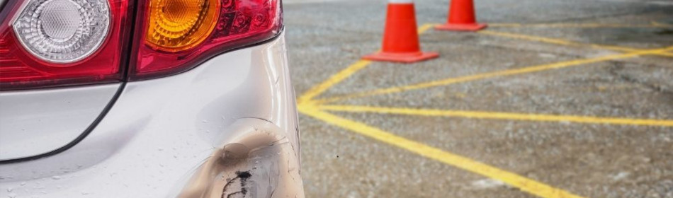 Damaged car