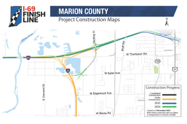 map image of Marion County, Indiana