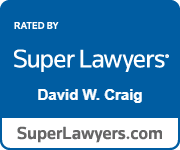 Rated By Super Lawyers David W. Craig